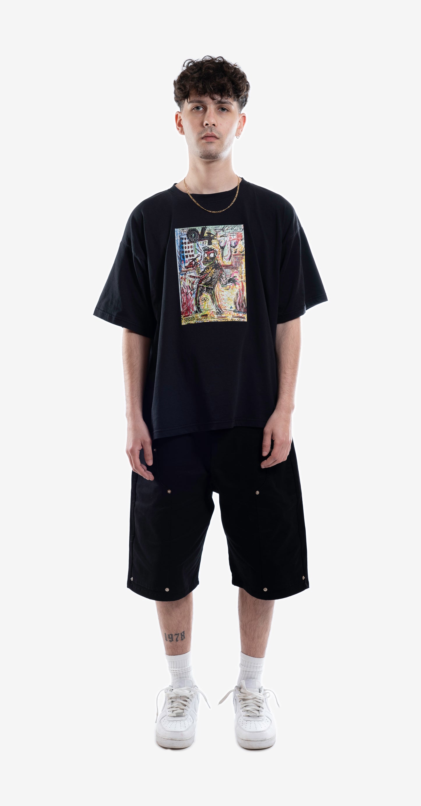 CAOS TEE - NERO