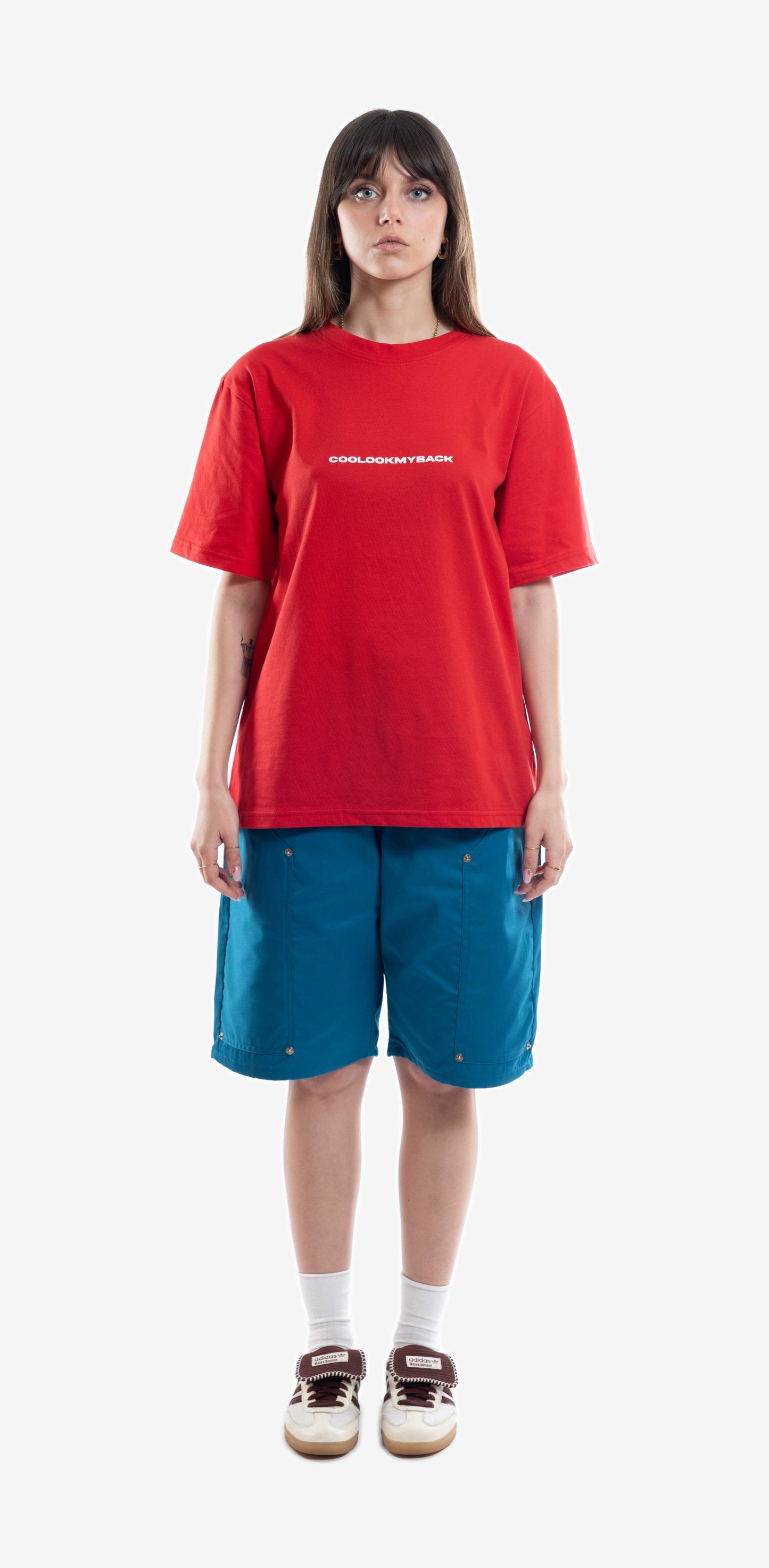 QUIET TEE - ROSSO