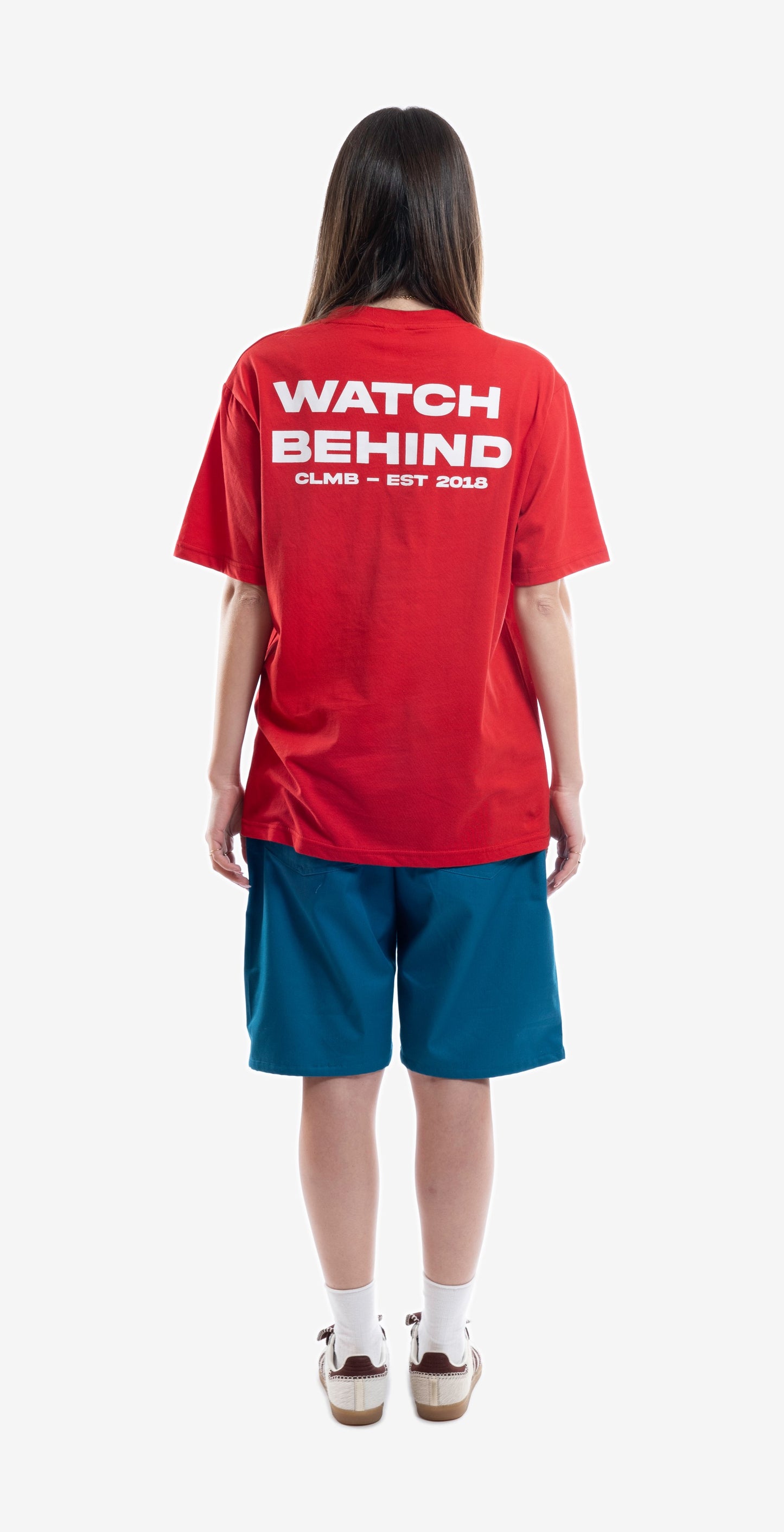 QUIET TEE - ROSSO