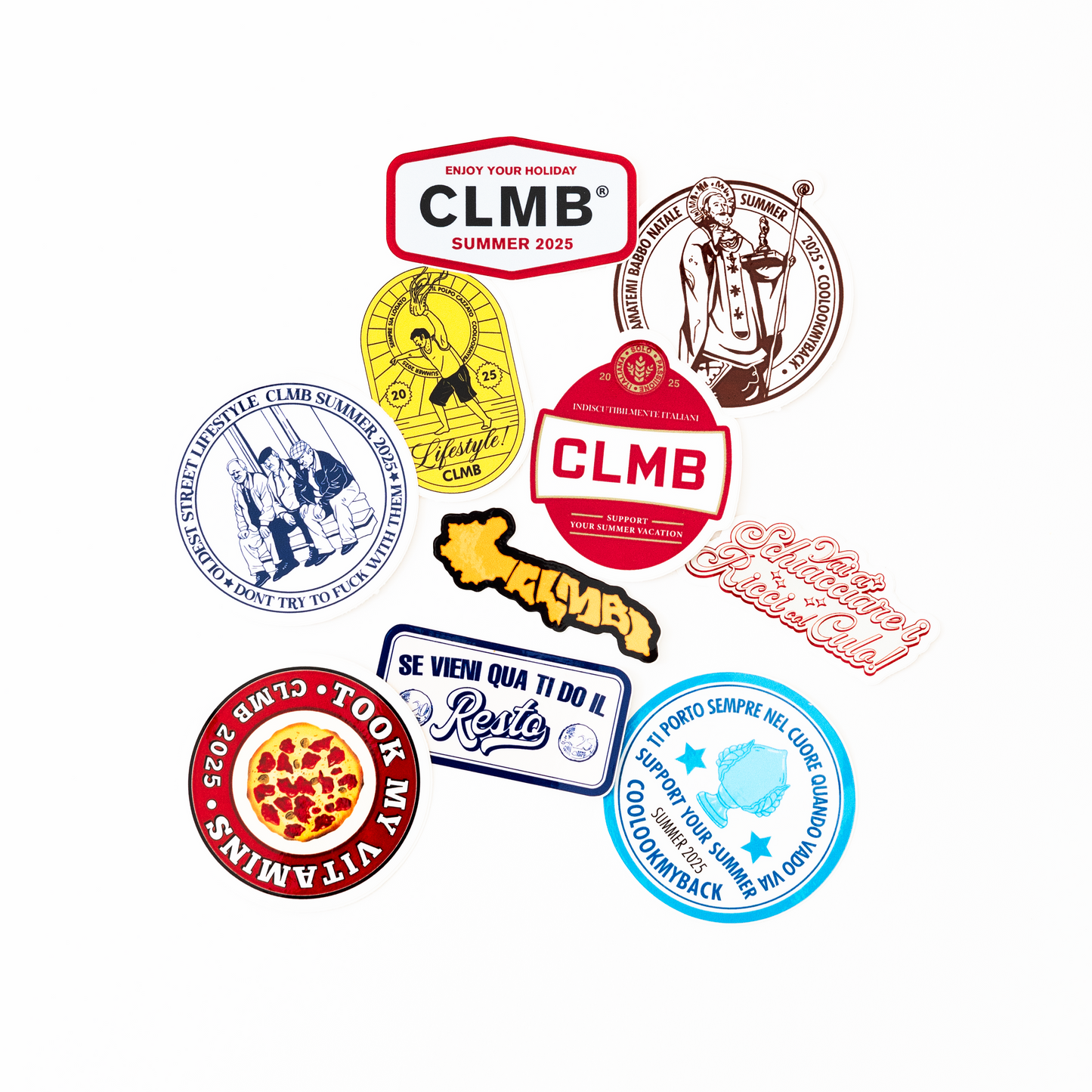 ATTACCATI AL CAZZO - STICKER PACK