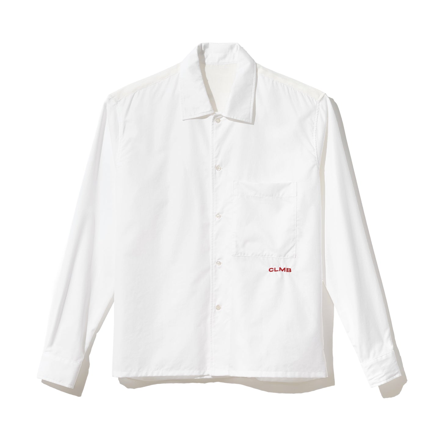 Camicia-Embroidery logo WHITE