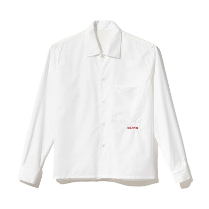 Camicia-Embroidery logo WHITE