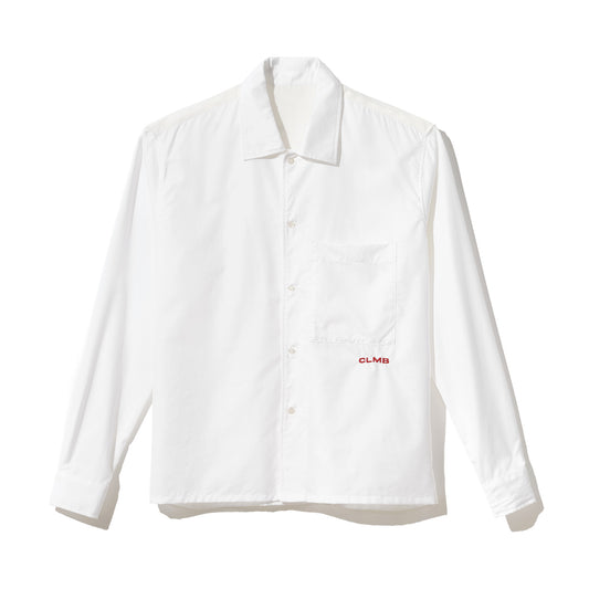 Camicia-Embroidery logo WHITE