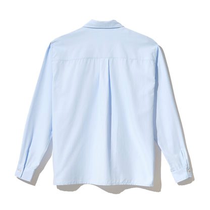 Camicia-Embroidery logo LIGHT BLUE