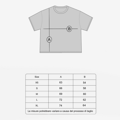 Tshirt-Checkered drawn WHITE