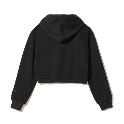 Hoodie-Oversized sleeve BLACK