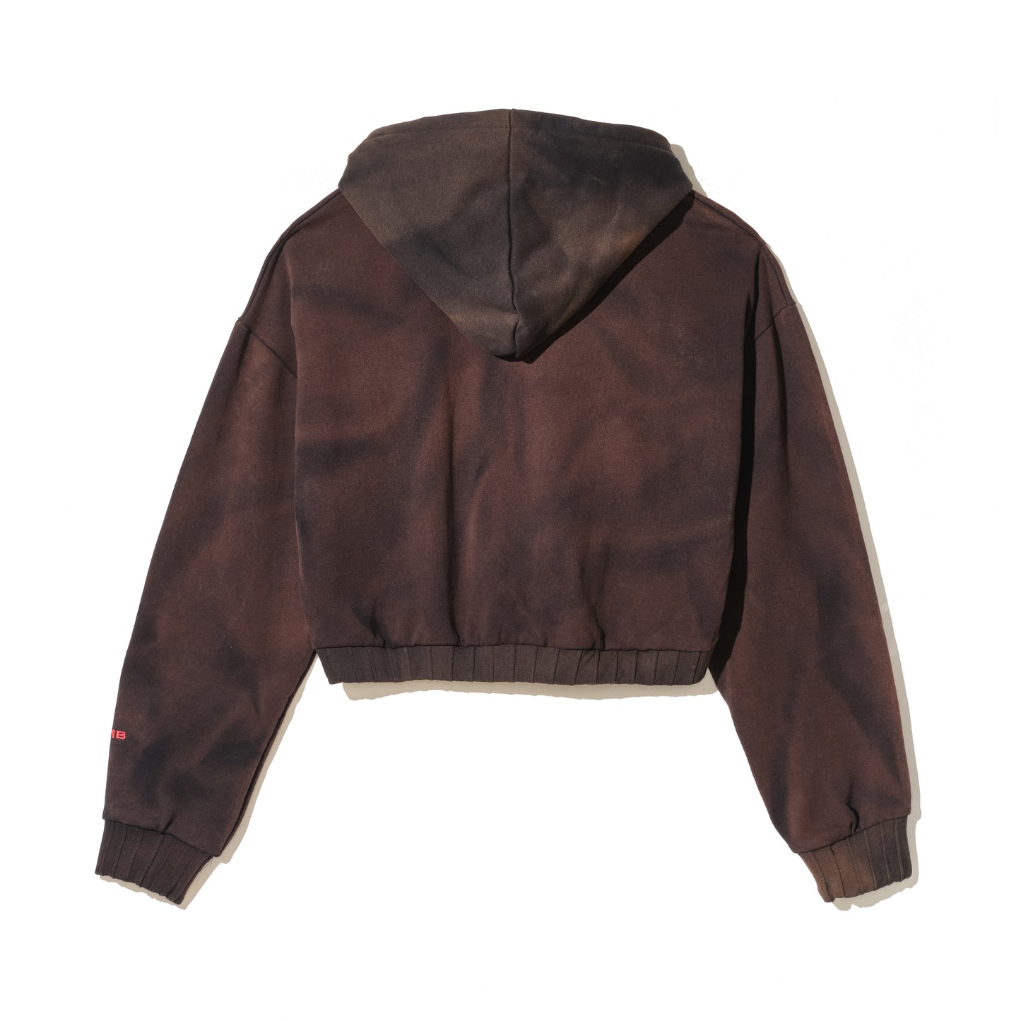 Hoodie-Oversized sleeve DARK CHOCOLATE
